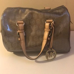 Michael Korse Gray/Silver Bag